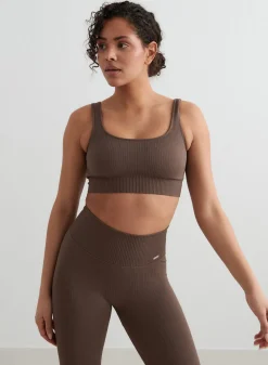 AIM’N Ribbed Seamless Tank Bra