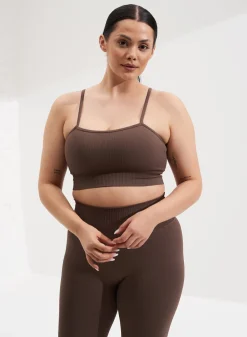 AIM’N Ribbed Seamless Strap Bra