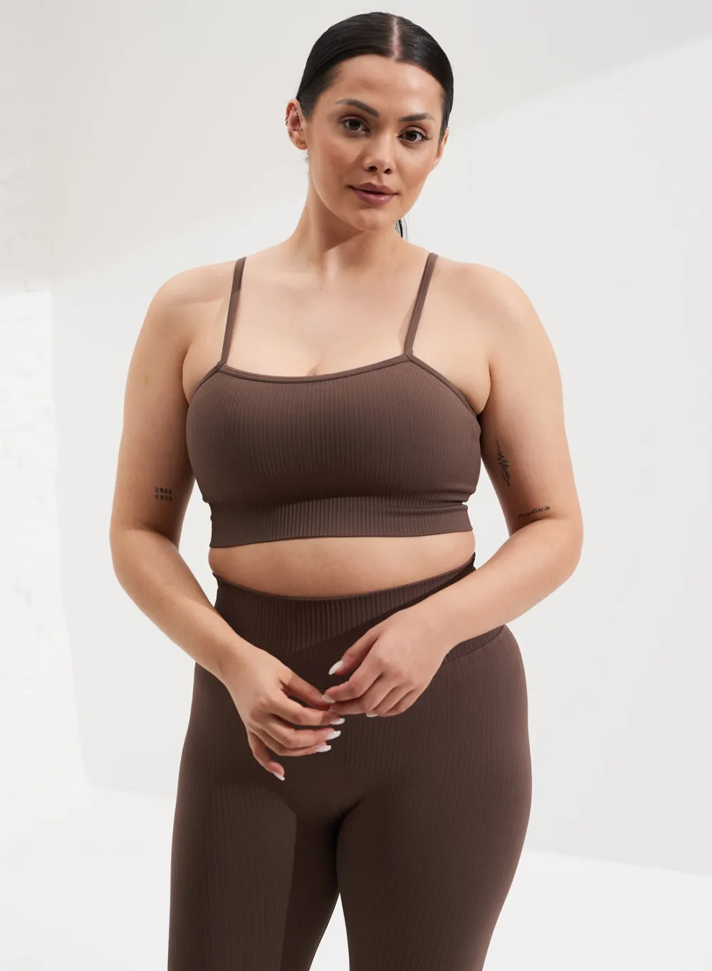 AIM’N Ribbed Seamless Strap Bra