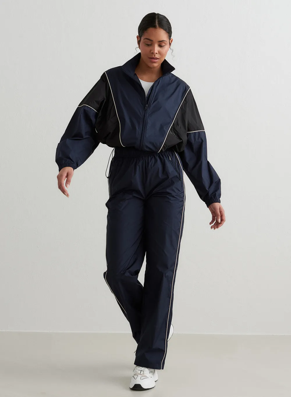 AIM’N Navy Balance Windstopper Tracksuit Jacket