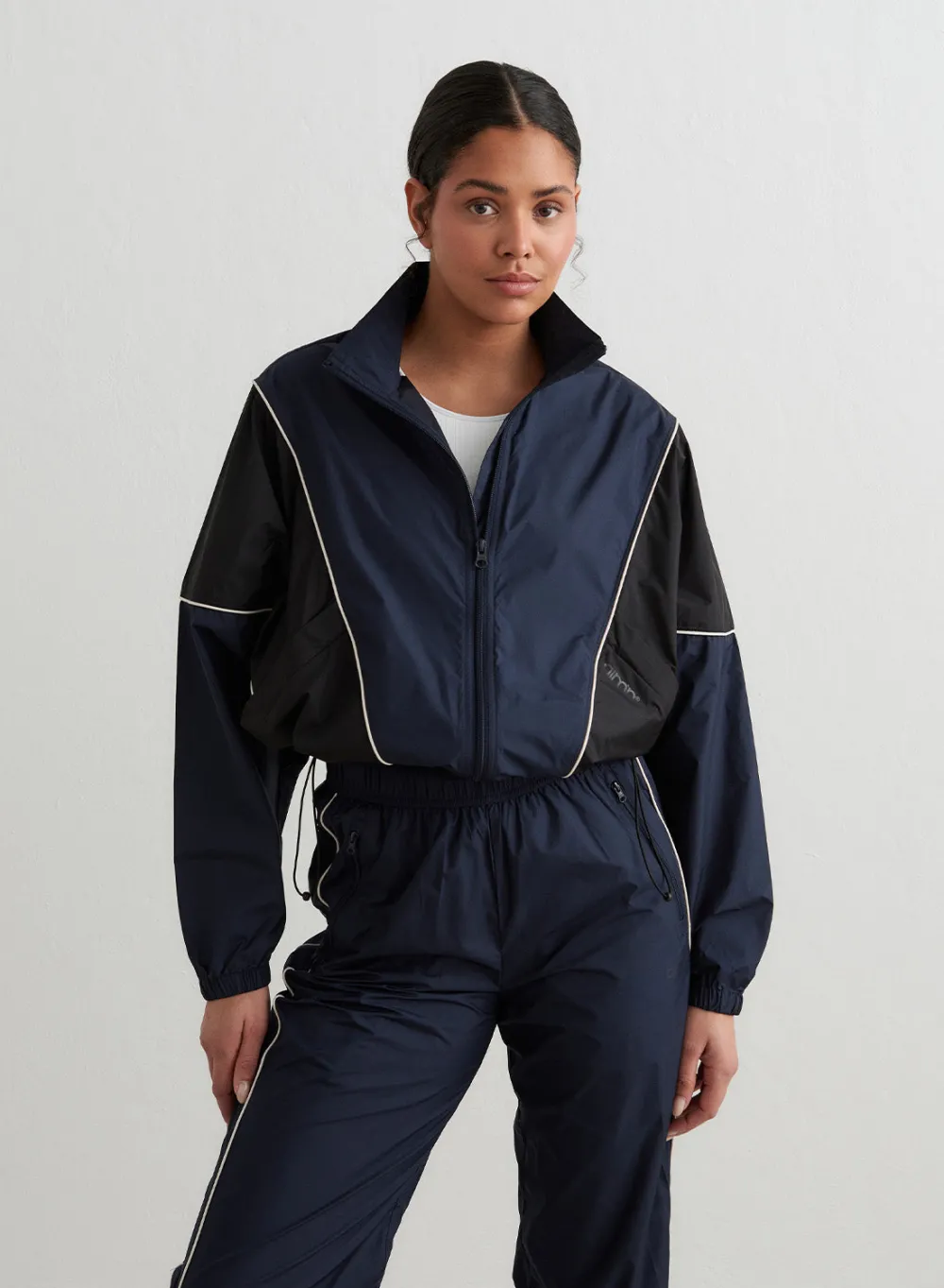 AIM’N Navy Balance Windstopper Tracksuit Jacket