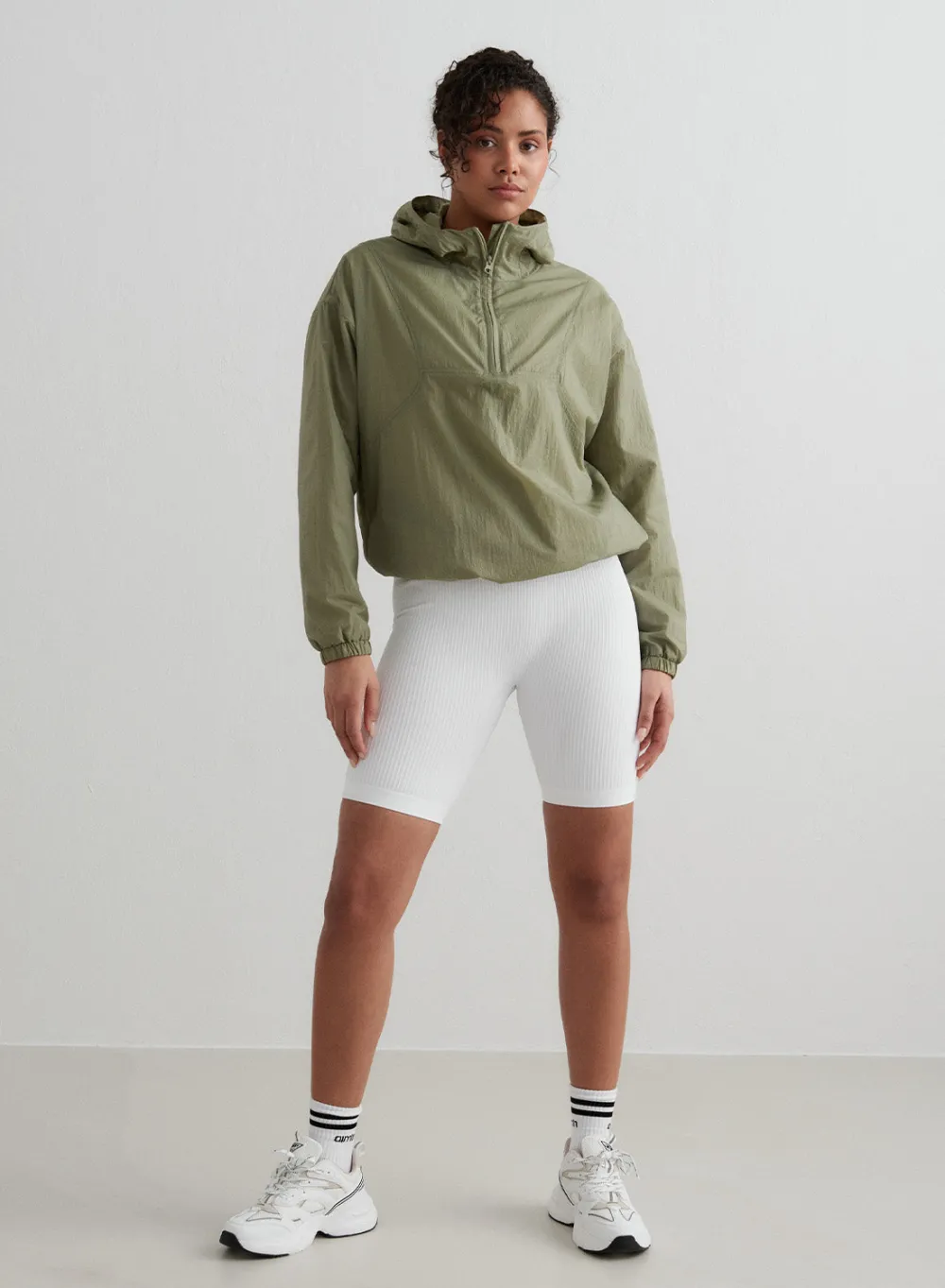 AIM’N Pale Khaki Lightweight Anorak