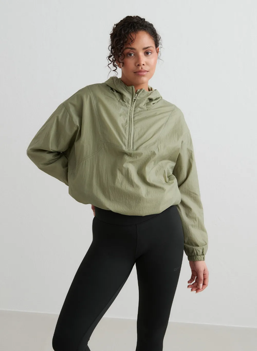 AIM’N Pale Khaki Lightweight Anorak