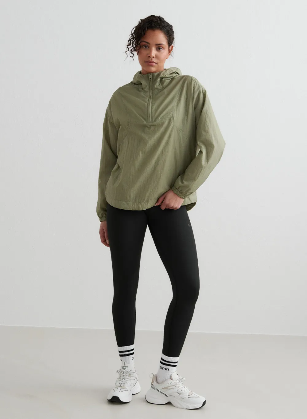 AIM’N Pale Khaki Lightweight Anorak