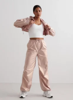 AIM’N Metallic Cropped Jacket