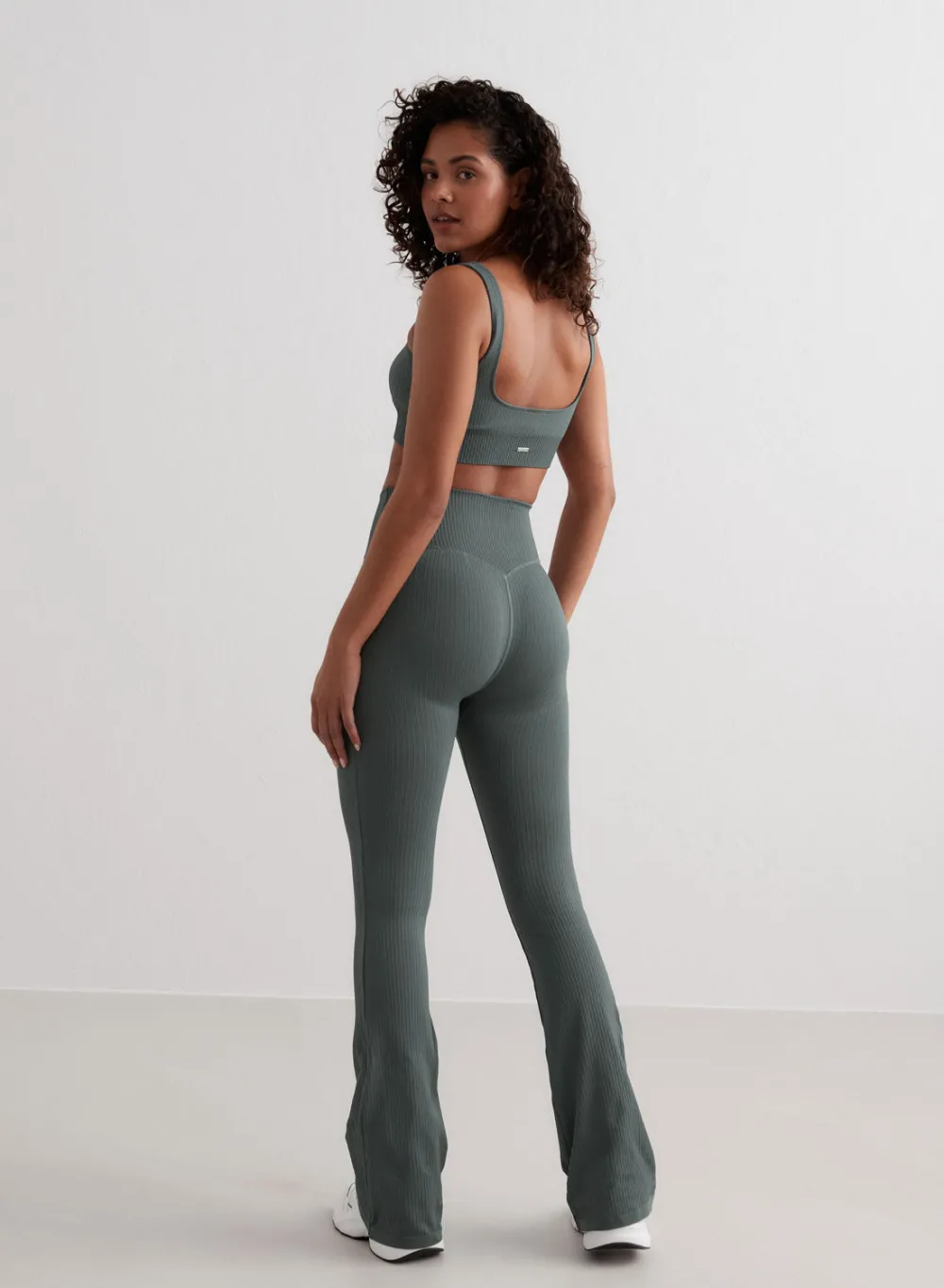 AIM’N Ribbed Seamless Flare Tights