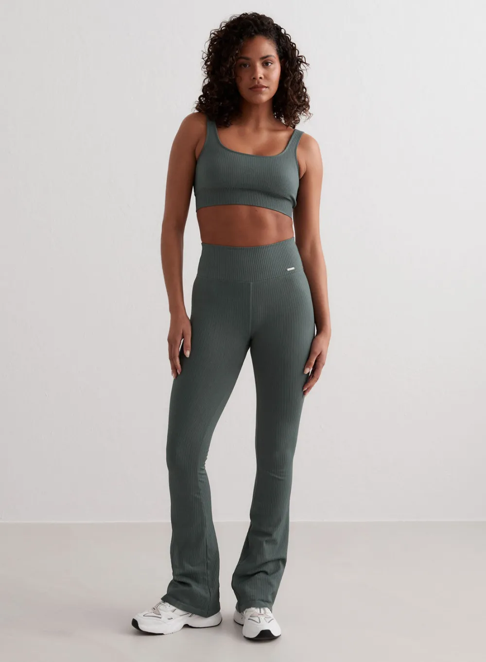 AIM’N Ribbed Seamless Flare Tights