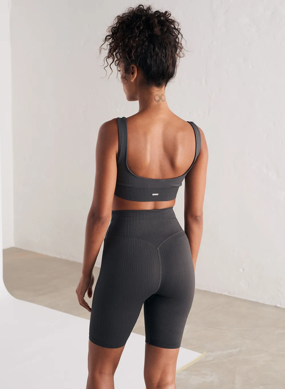 AIM’N Ribbed Seamless Biker Shorts