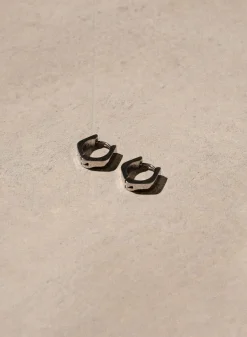 AIM’N Waterproof Angle Hoop Earrings