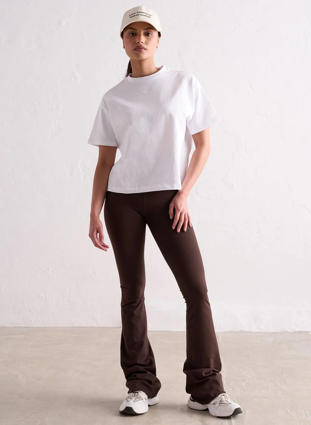 AIM’N White Boxy T-shirt