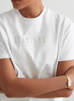 AIM’N White Club Boxy T-Shirt