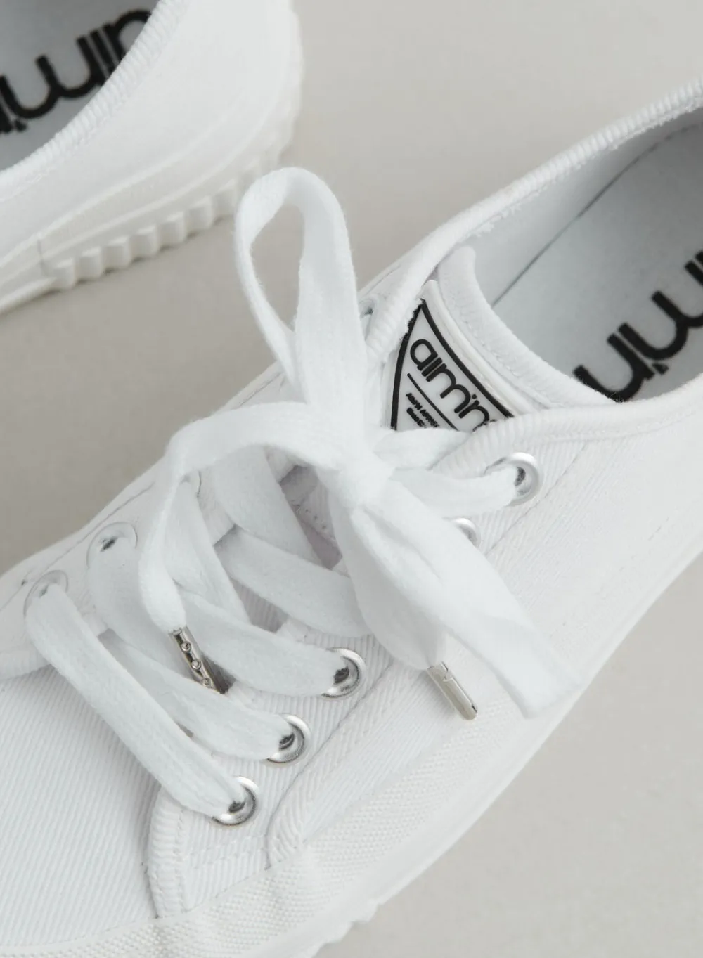 AIM’N Cotton Canvas Sneakers