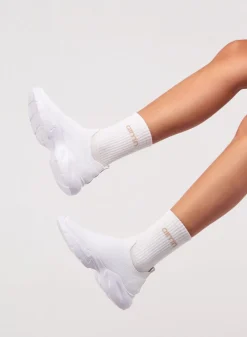 AIM’N White/Beige/Macchiato Aim'n Logo Socks 3-Pack